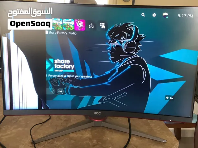 BROKEN SCREEN — NOT A FULLY WORKING MONITOR. FOR PARTS/REPAIR ONLY.