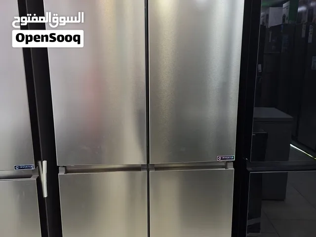عرض نااار على ثلاجة هايسنس 4 ابواب سلفر ستانلس ستيل