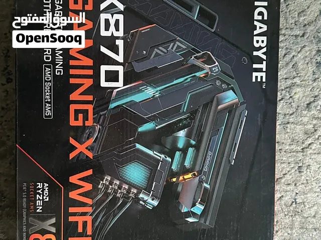مذربورد Gigabyte X870 GAMING X WIFI7 (جديد بكرتونه)