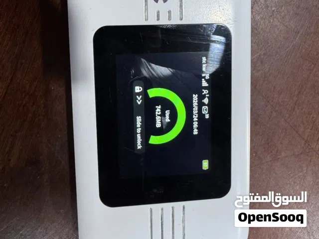 يوجد راوترات 5G تعمل علي كل شبكات  وتعمل علي شريحه stc