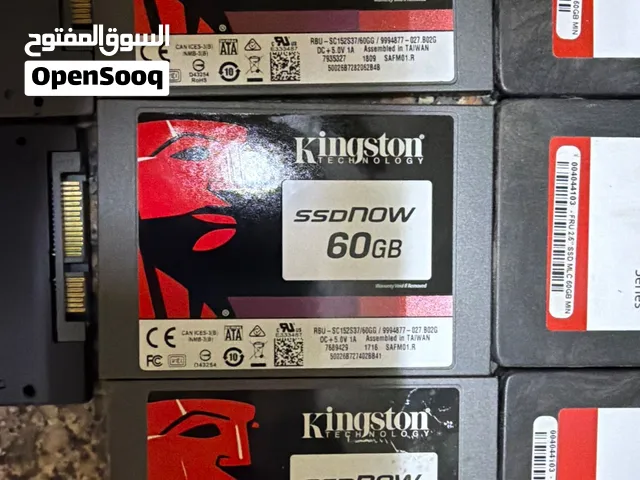 للبيع - SSD أقراص تخزين متنوعة (مستعملة - شغالة)