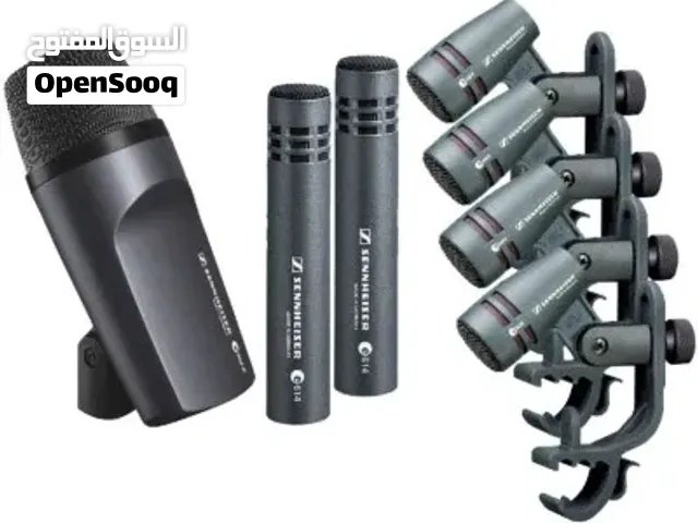 طقم مايكات درامز احترافي سنهايزر Sennheiser Drum Kit e600 (ألماني أصلي)