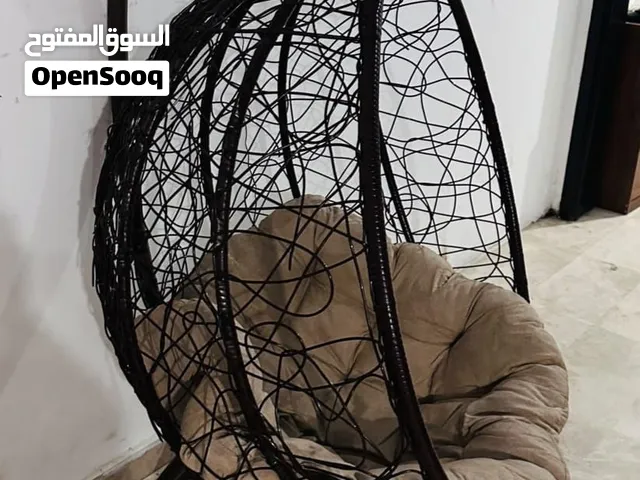 The Abu Al-Khous egg-nest design wheelchair (a hanging egg-shaped rocking chair) comes with a metal