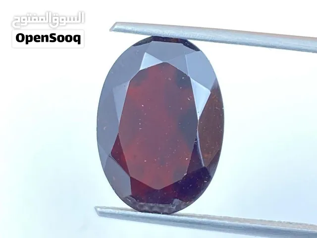 حجر جارنت أحمر طبيعي غير معالج natural untreated red garnet stone