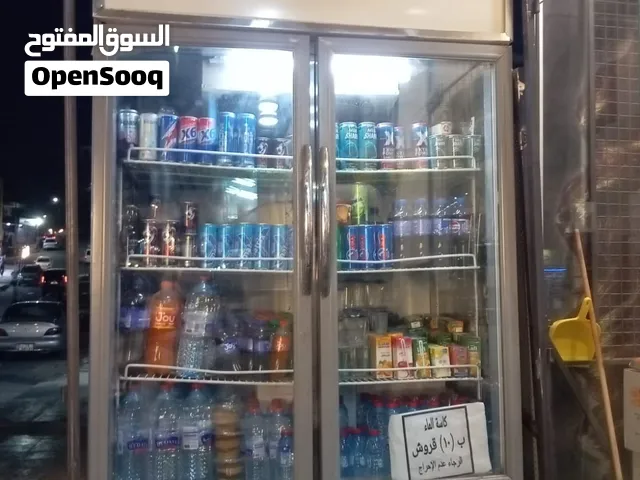 ماكينة سلاش شبه مستعمله ايطاليه الصنع ممتاز ثلاجة عرض بابين بعبلكي صناعه اردنيه