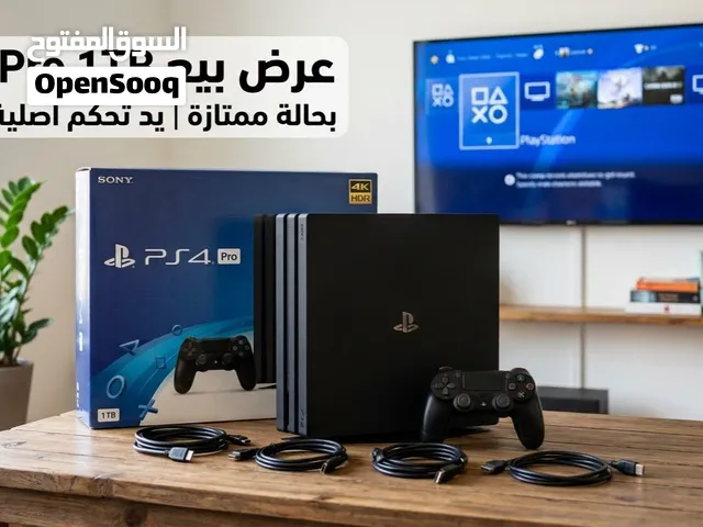 PS4 PRO 1TB تحديث 13.02 قابلة للتهكير