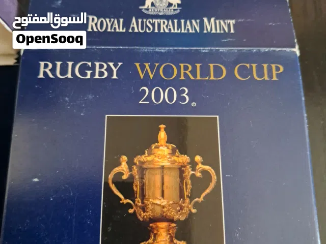 RUGBY World cup commemorative coin collection