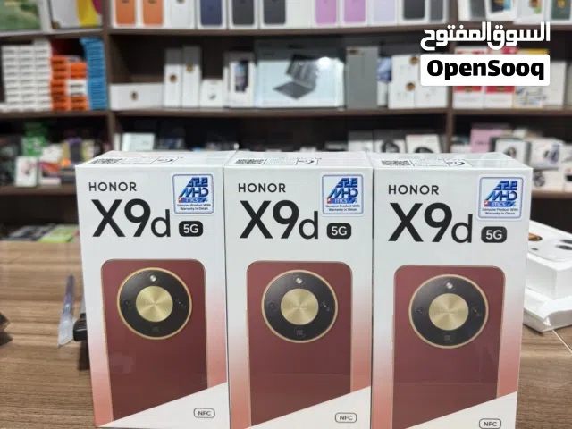 هونور 5G X9d ، ذاكرة 256GB رام 12 جديد ضمان سنة