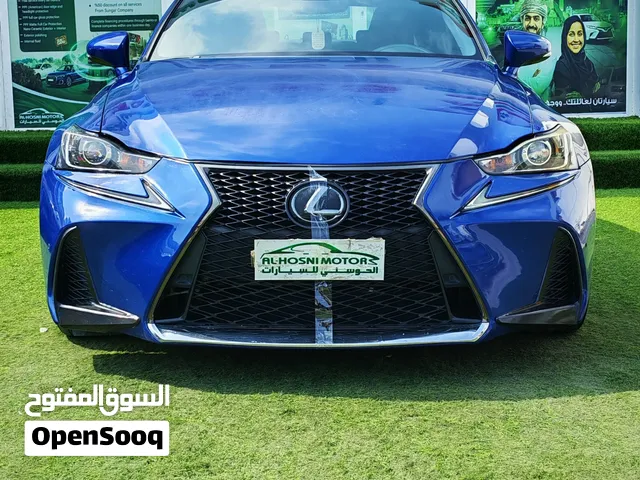 لكزس IS350 بالون الأزرق المميز  وارد أمريكا السياره مسرفسة بالكامل وجاهزة للاستخدام.....