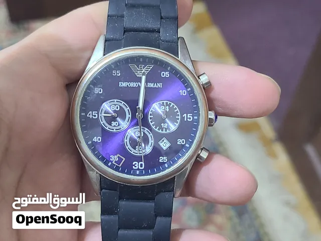للبيع ساعه امبوريو ارماني بسعر مناسب