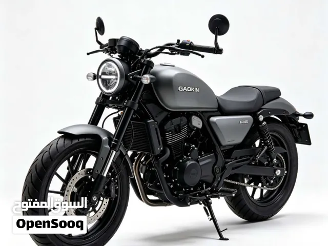 GAOKIN GK400 New Retro Naked Street Bike With Warranty (motorcycle bike، دراجة نارية عارية كلاسيكية