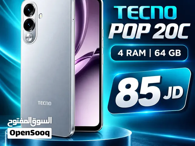 Tecno pop 20c تيكنو بوب كفالة وكيل رسمي تكنو 20 c