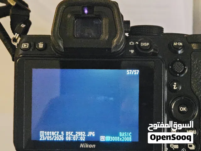 Nikon camera new Z5 body with 24mm-200mm Nikkor lens