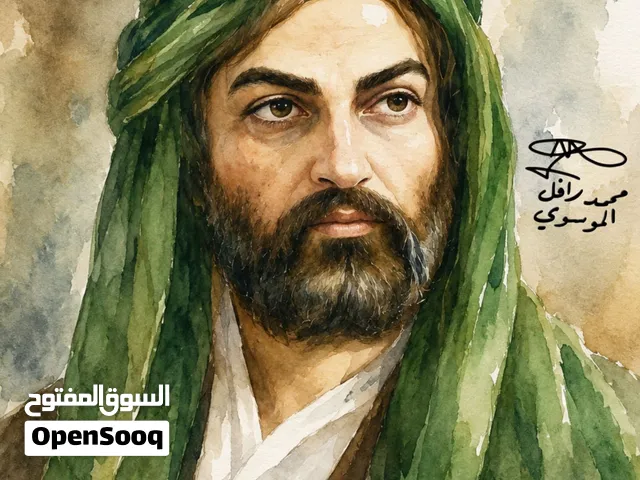 لوحات فنية بالوان مائية لمحبي الرسم