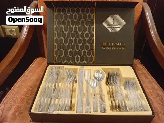 طقم ملاعق وشوك وسكاكين فاخر (جديد بالعلبة) الماركة: Sunhome الأصلية