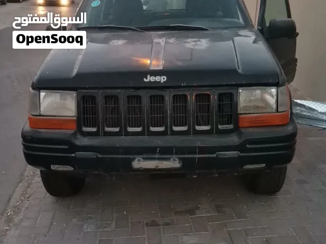 شيروكي 1998 قير اتوماتيك ~ سكراب ~قير خراب