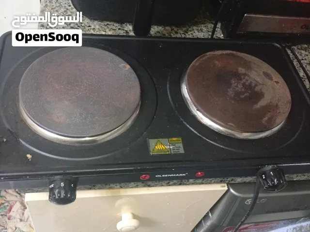 سخان كهربائي 2 عين يعمل بشكل ممتاز، مناسب للطبخ السريع أو العزاب/الاستديوهات.