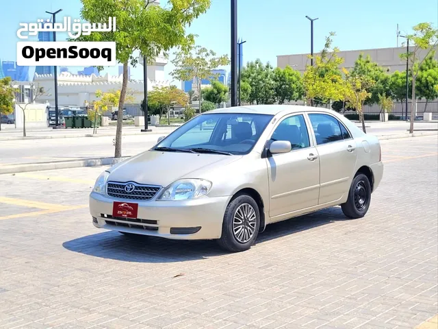 TOYOTA COROLLA MODEL 2002 WELL MAINTAINED