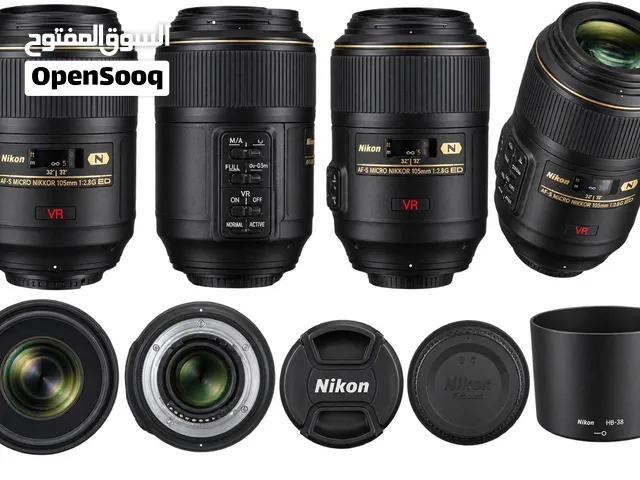 للبيع عدسة Nikon AF-S VR Micro-NIKKOR 105mm f/2.8G IF-ED الأصلية