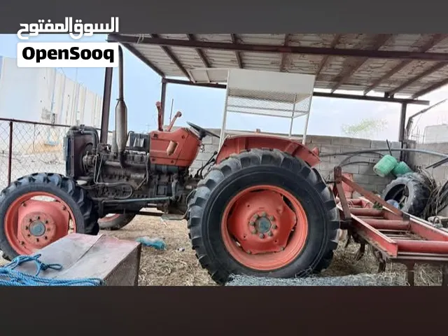 #للبييع حراثة كوبوتا M4500DT بحالة جيدة جدًا، جاهزة للعمل .  المواصفات:  * الموديل: Kubota M4500DT *
