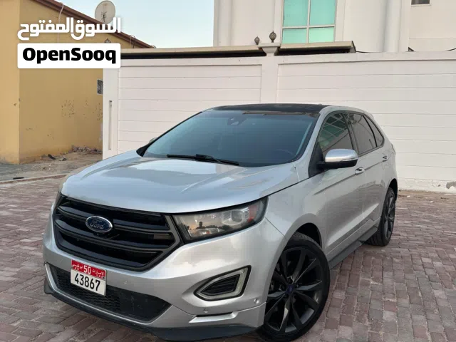 فورد ايدج سبورت فل أوبشن موديل 2016 وارد امريكا أيرباقات وكاله بحالة ممتازة بدون اي مشاكل ملكيه وتام