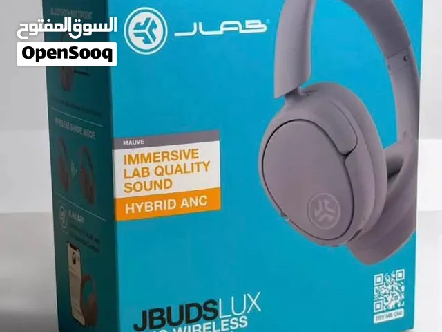 سماعة جلاب ماركة امريكي.  JLab JBuds Lux ANC Over-Ear Headphones اللاسلكية بخاصية عزل الضوضاء النشط