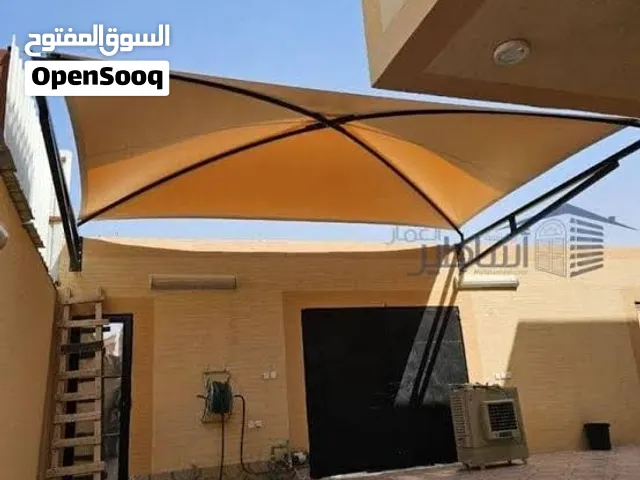 خدمة تركيب مضلات وسواتر هناجر برجولات -سندويش بنل -قرميد -شبابيك -