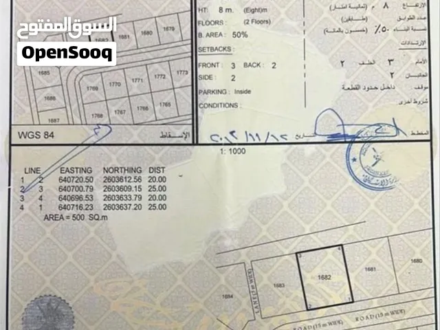 الأرض سكنية غلا