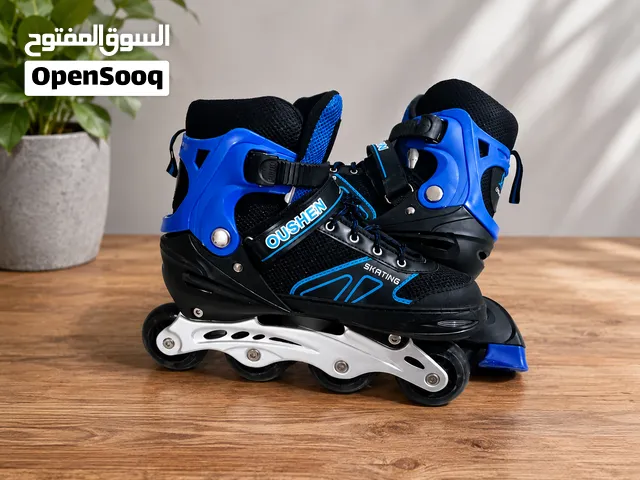 خلي المتعة تبدا!  Patin à roulettes OUSHEN  تصميم زوين وعصري  مريح وساهل فالاستعمال