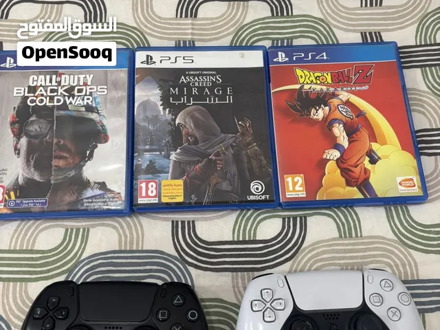 Two PlayStation controllers for sale good condition no problems and with games