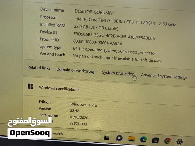 dell latitude 7310 core i7 10th 32 GB Ram 512 SSD with 6 months warranty like new