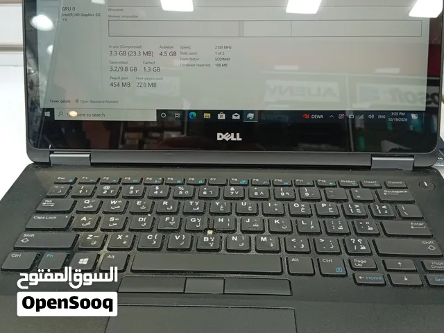 Dell Core i7 Touch Screen Laptop 8gb RAM 256 SSD