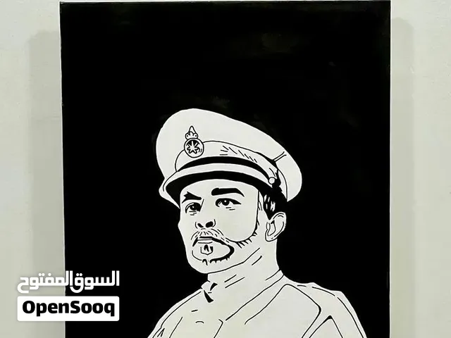 رسمه قابوس بن سعيد
