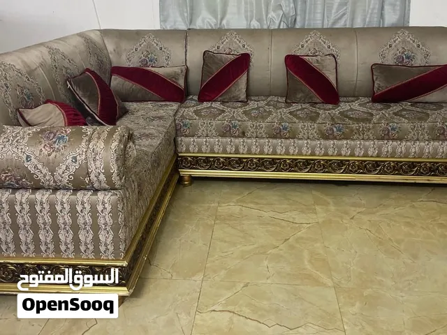 Classic L-Shaped Majlis Sofa Set