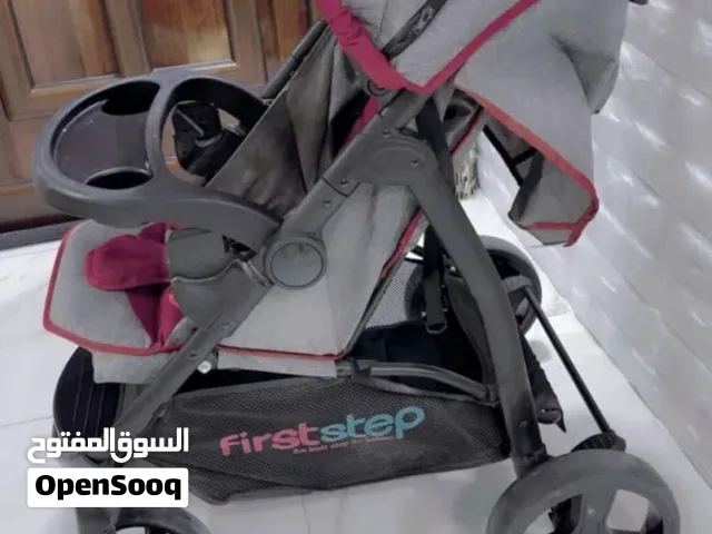 عربة اطفال نظيفة جدا ماركة فيرست ستيب