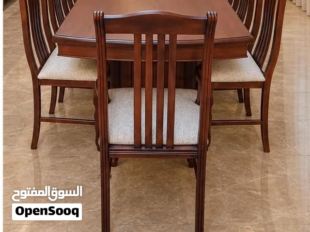 طاولة سفرة خشب زان ب عمان