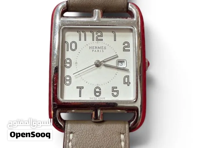 ساعة هرمس أصلية تعمل بالبطارية (Hermes )