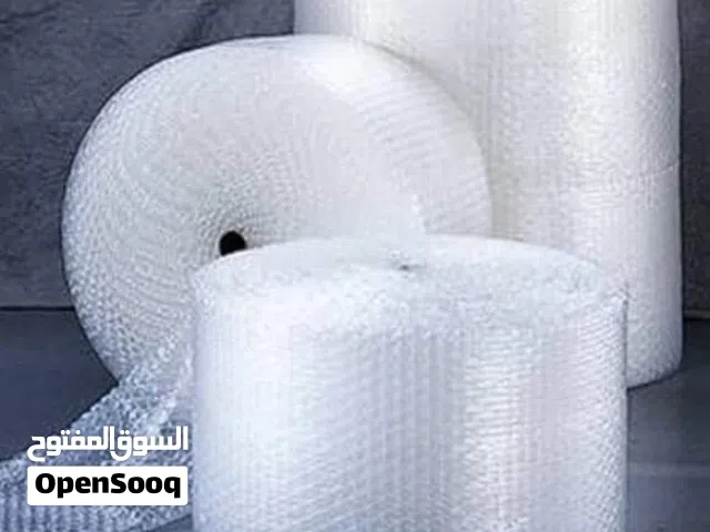 رولات تغليف بابلز (فقاعات هوائيه)نايلون لاصق جميع مواد التغليف للنقل والشحن كراتين /كرتون