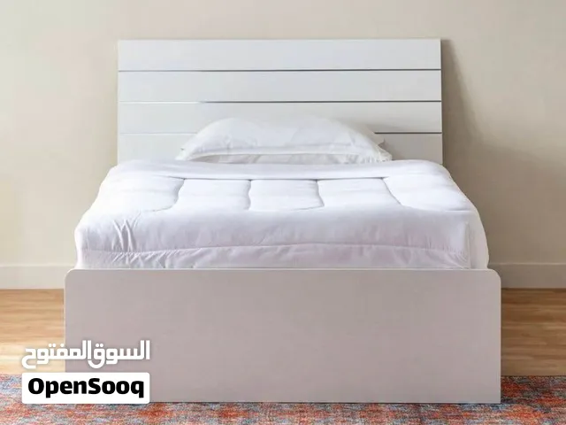Single Wooden White Bed  Kids Bed