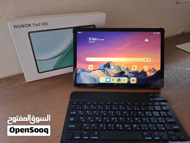 HONOR Pad X8b  تابلت هونور بحاله الوكاله مع الكرتونه  مستخدم استخدام خفيف جدا اقل من شهر