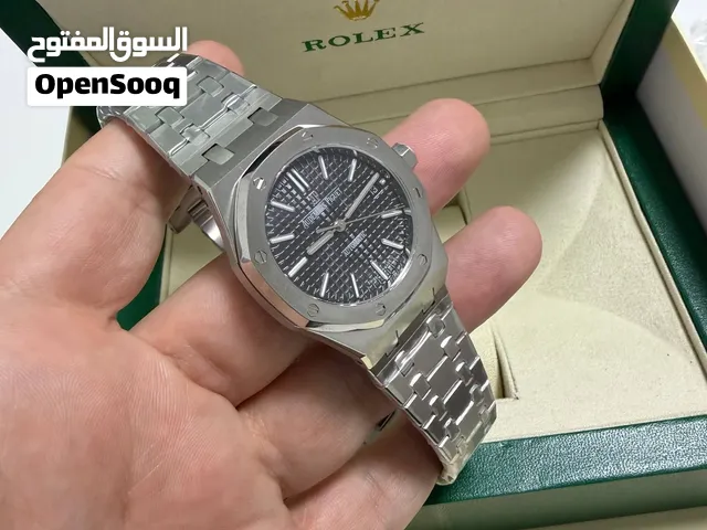 ساعة Audemars Piguet أوديمار بيجيه رويال أوك – مينا أسود تابسيري