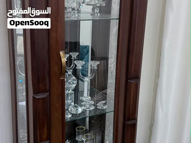فضية صالون بني شاملة الكريستال