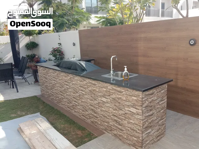 Upgrade Your Villa Lifestyle with a Custom Outdoor BBQ Counter  Backyard, Premium BBQ