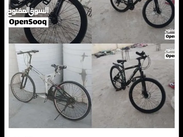 بسكليتين للبيع بحاله ممتازه جنط 26 الأسود جديد ملوش شهر واحد الأبيض مستعمل بحاله جيده غيارات بركات