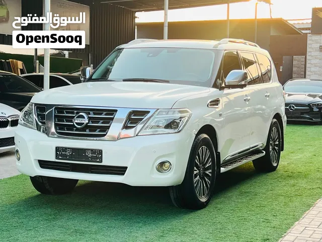 نيسان باترول فل بلاتينيوم 2014  5.6L V8  خليجي Nissan Patrol Full platinium 2014
