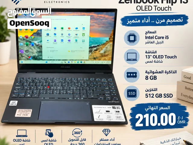 لابتوب شبه جديد نظيف بحالة ممتازة Asus ZenBook Flip13 used clean