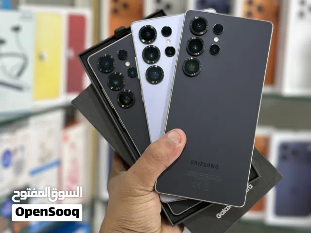 عرض خاص : Samsung S25 ultra 256gb  هواتف نظيفة جدا بحالة الوكالة بدون شموخ أو مشاكل مع ضمان و ملحقات