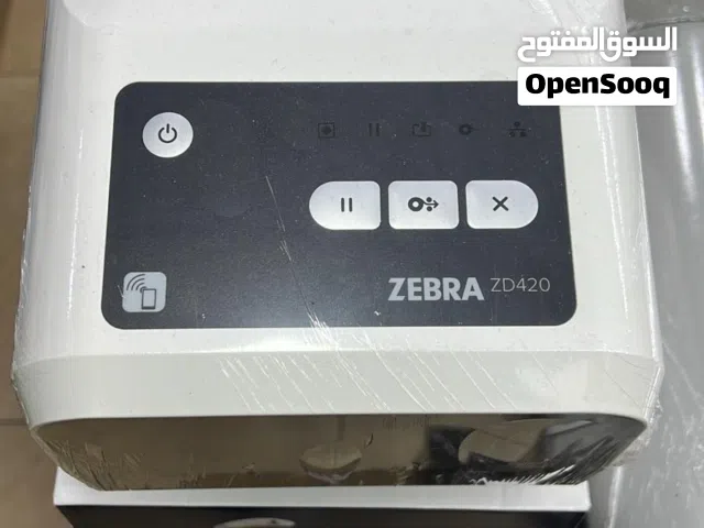 طابعه باركود ZEBRA ZD420 نتورك وي يو اس بي لجميع الصيدليات المستودعات والمصانع