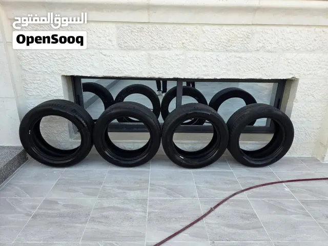 طقم عجلات كونتيننتال 235/50/18 نظيف بحالة ممتازة