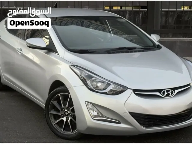 بدفعة 650 دينار شامل المصاريف و قسط 108 هونداي أفانتي 2013 فل عدا الفتحة من خلال البنك